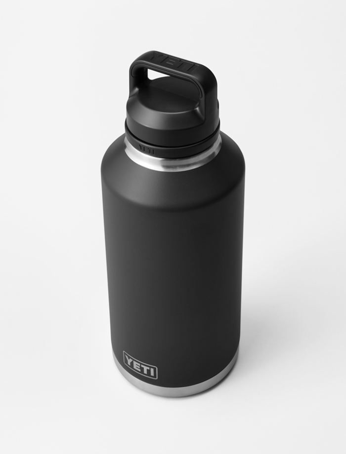 Skin for Yeti Rambler 64 oz Bottle - Solid State Black by Solid Colors